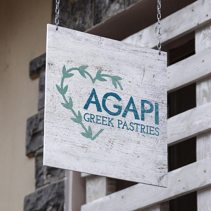 agapi greek pastries logo